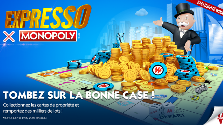 Expresso x MONOPOLY : tombez sur la bonne case !