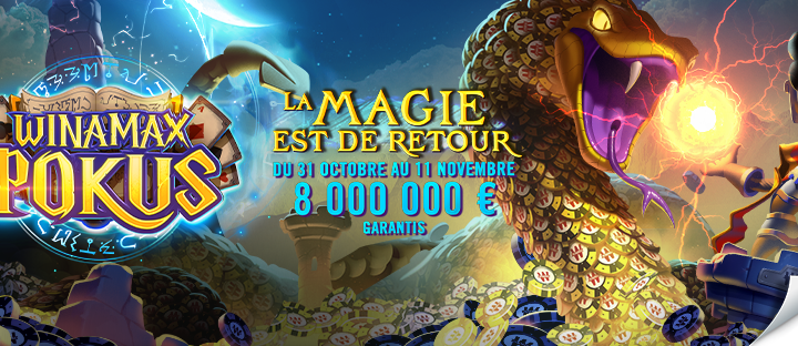 Winamax Pokus – Le festival dont vous êtes le héros