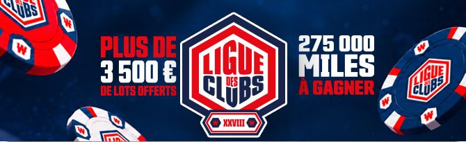 LA LIGUE DES CLUBS – SAISON 18 – DU Mercredi 07/10 au Lundi 14/12